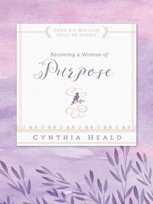 cover image of Becoming a Woman of Purpose